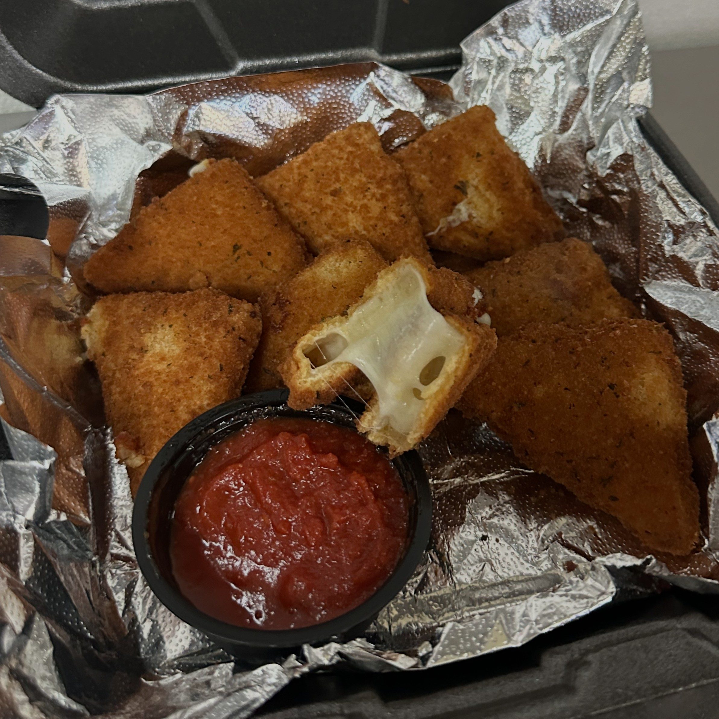 8PC Provolone Wedges.