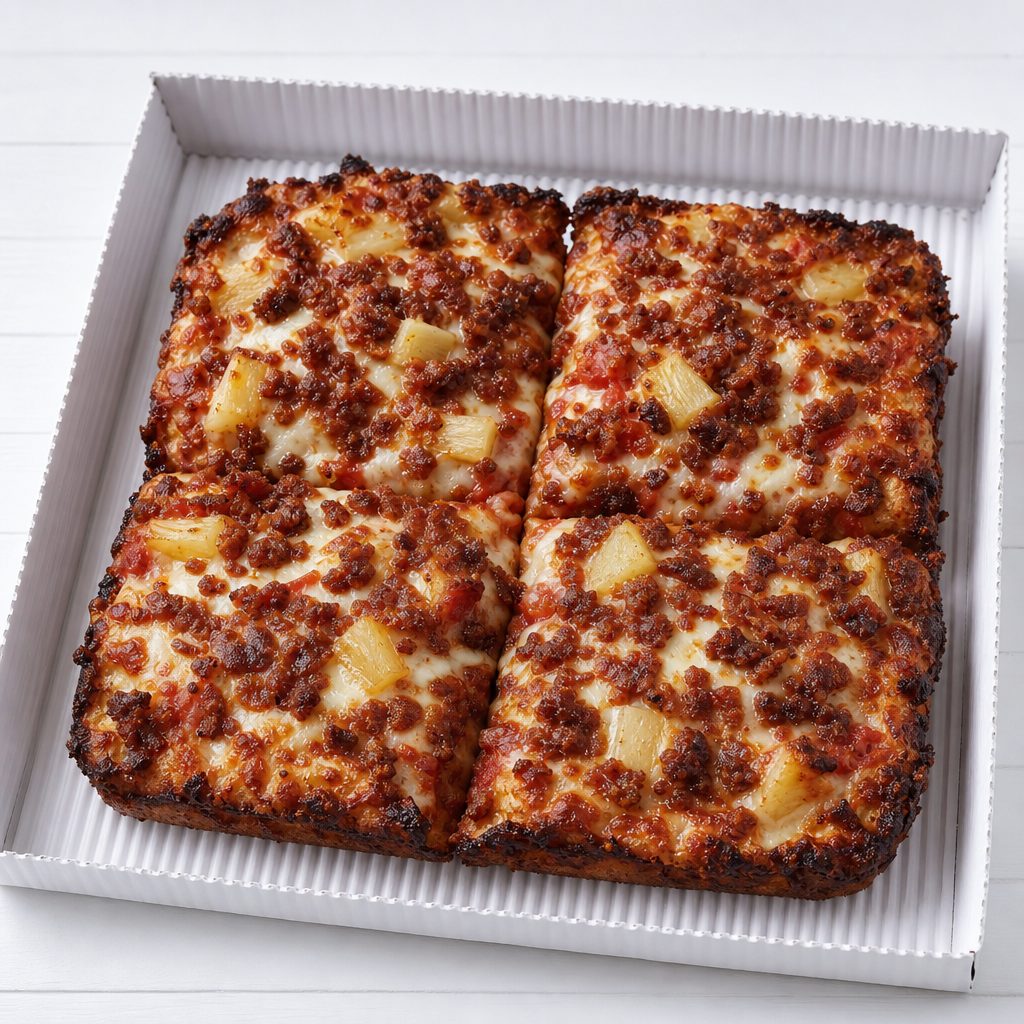 10x14 Hawaiian Pizza.