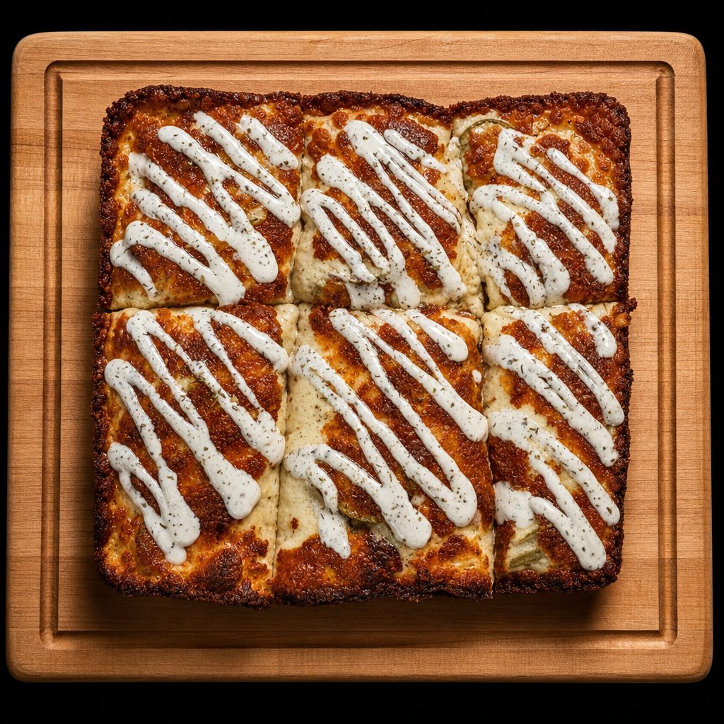6x6 Pickle Pizza.