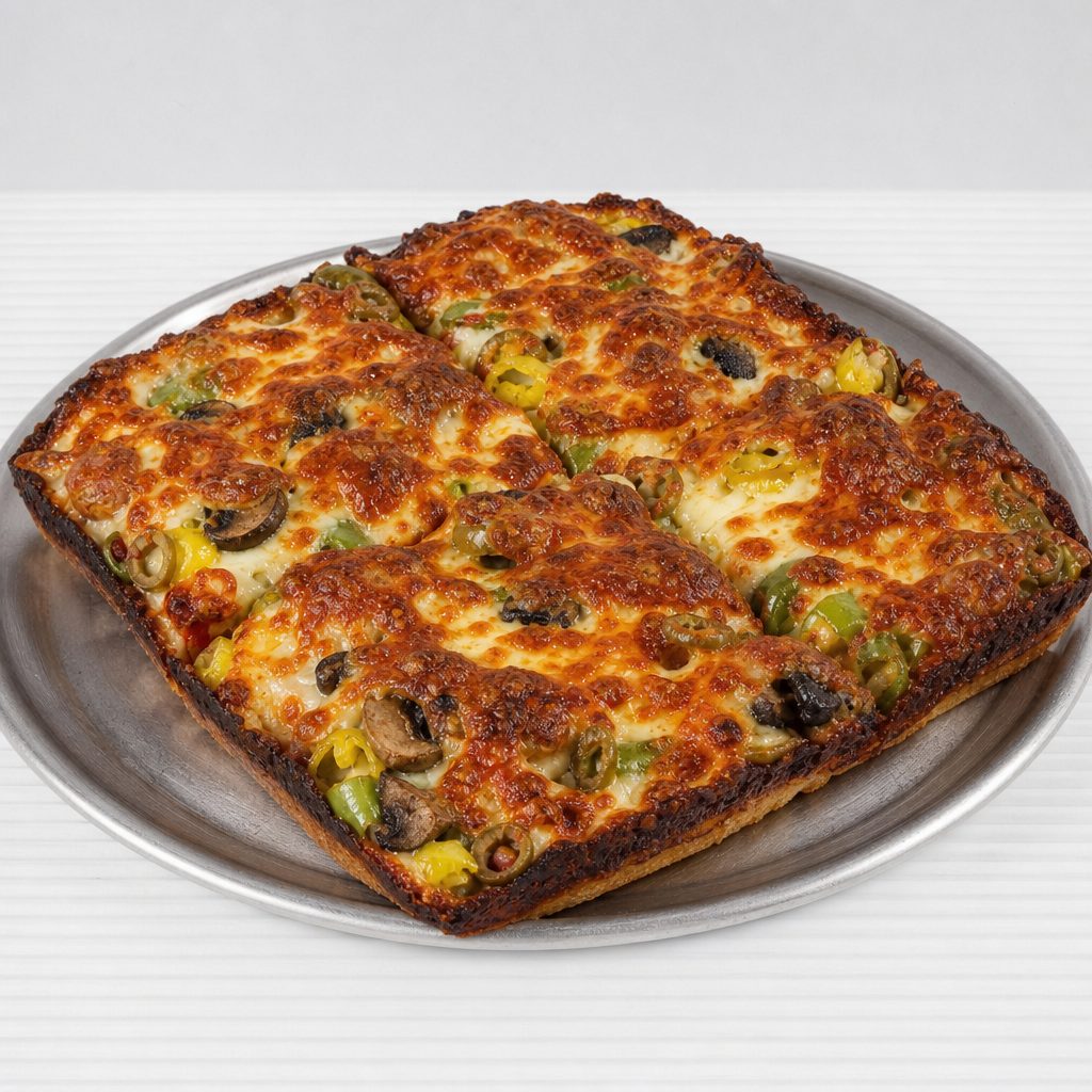 6x6 Deluxe Pizza.