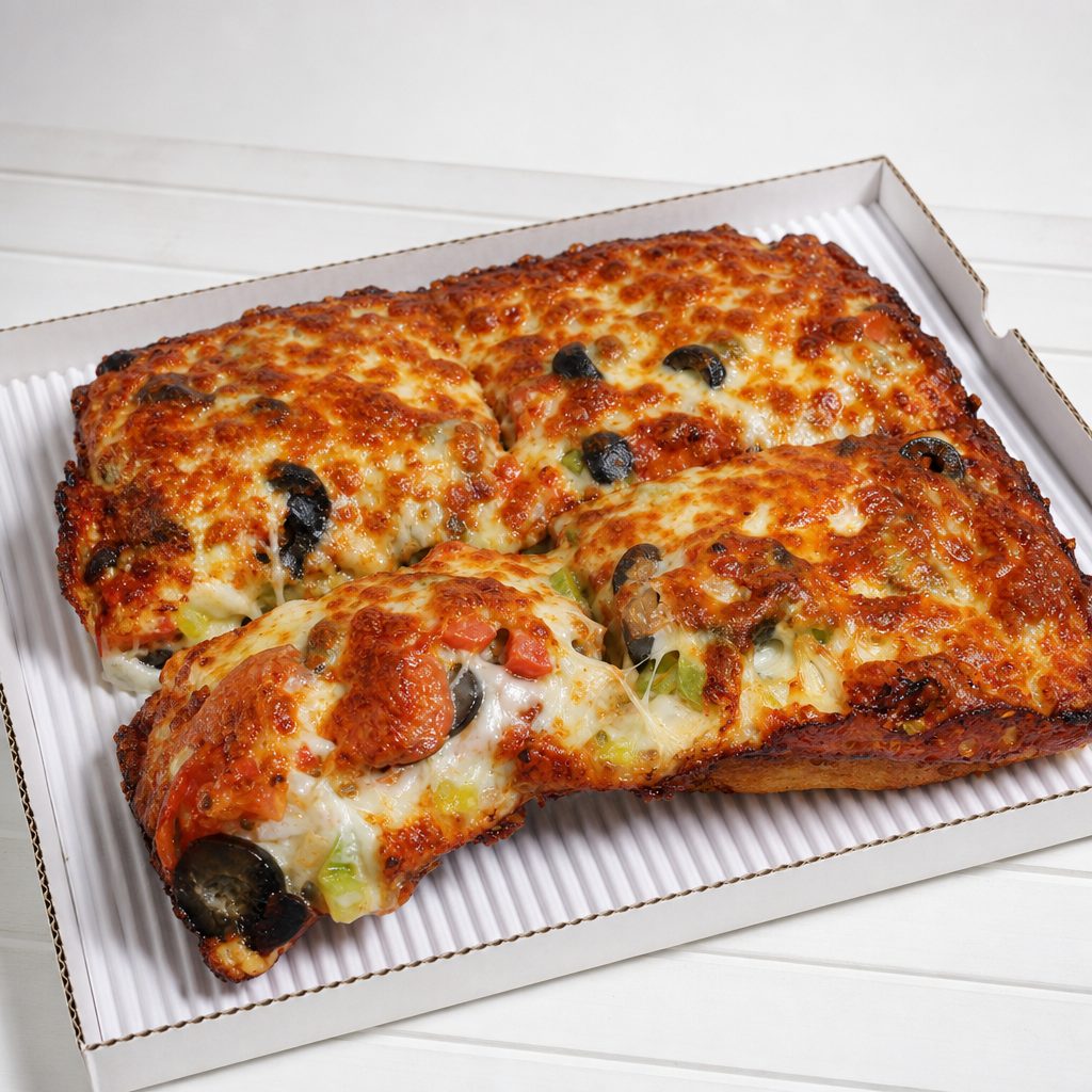 10x14 Deluxe Pizza.