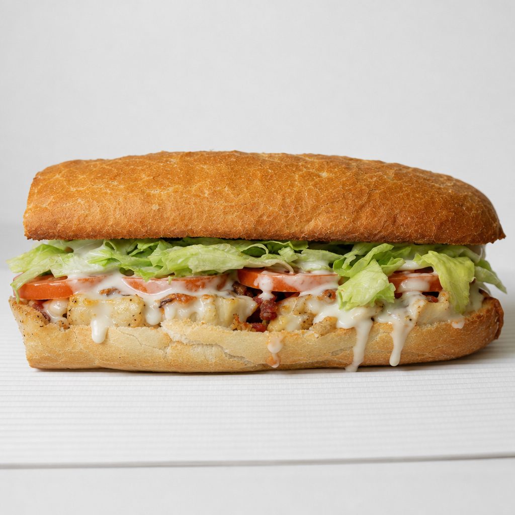 12” Chicken Bacon Ranch Sub.