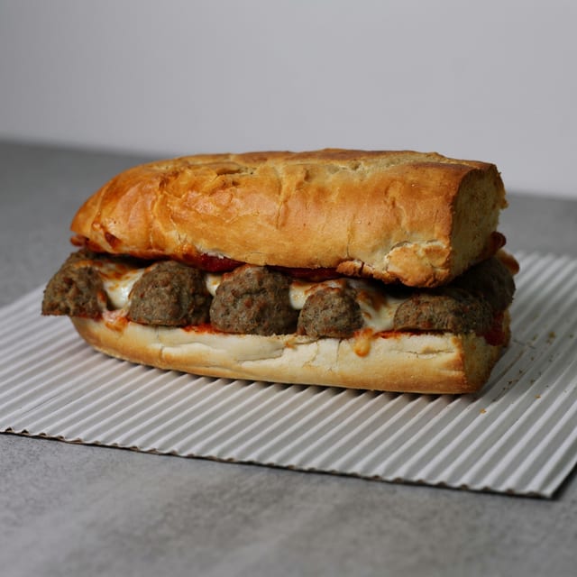 6” Meatball Sub.
